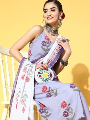 Blue printed cotton ethnic-kurtis 5