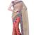 GOLD AND GAZARI embroidered georgette saree with blouse
