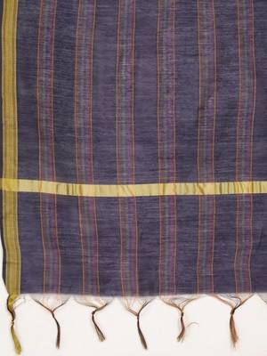 Printed Straight Cotton Blue Stitched Kurta Pant With Dupatta 9