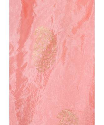 A R SILK Pahadi Print Peach Colour Silk Fancy Dupatta/Chunnis 5