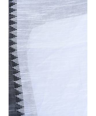 A R SILK Temple border White Colour Cotton Regular Dupattas/Chunnis 5