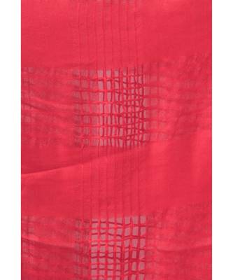 A R SILK Window Square Red Colour Cotton Regular Dupattas/Chunnis 5