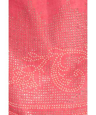 A R SILK Siroski Work Red Colour Silk Fancy Dupatta/Chunnis 5