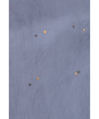 A R SILK Chandna Grey Colour Organza Cotton Fancy Dupatta/Chunnis 5
