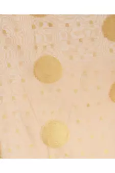 A R SILK Zari Embroidery Golden Colour Vanarasi Silk Fancy Dupattas & Chunnis