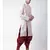 Dupion Silk Off White DEYANN Kurta with Patiala set
