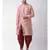 Dupion Silk pink DEYANN Kurta with Patiala set