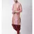 Dupion Silk pink DEYANN Kurta with Patiala set