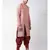 Dupion Silk pink DEYANN Kurta with Patiala set
