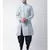 Dupion Silk Sky Blue DEYANN Kurta with Patiala set