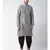 Dupion Silk Silver DEYANN Kurta with Patiala set