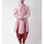 Dupion Silk pink DEYANN Kurta with Patiala set