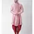 Dupion Silk pink DEYANN Kurta with Patiala set