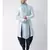 Dupion Silk Sky Blue DEYANN Kurta with Patiala set
