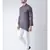 Cotton Blend Navy Blue DEYANN Kurta with Churidar set