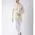 Cotton Blend Yellow DEYANN Kurta with Churidar set