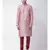Dupion Silk pink DEYANN Kurta with Churidar set