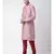 Dupion Silk pink DEYANN Kurta with Churidar set
