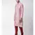 Dupion Silk pink DEYANN Kurta with Churidar set