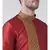 Dupion Silk Red DEYANN Kurta with Churidar set