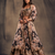Stunning Black Organza Zari and Sequins Work Floral Wedding Lehenga Choli for Women