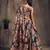 Stunning Dove Blue Organza Zari and Sequins Work Floral Wedding Lehenga Choli for Women
