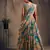 Stunning Teal Blue Organza Zari and Sequins Work Floral Wedding Lehenga Choli for Women