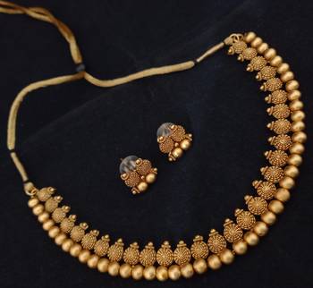 Rajwadi Plated Premium Quality Real Necklace Copy Jewellery set 2