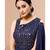 blue Imported Lycra gowns
