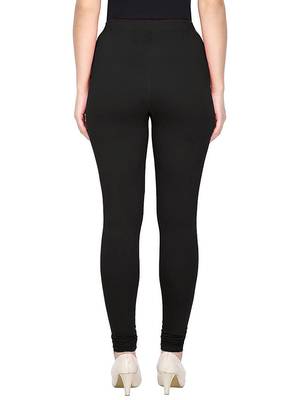 KEX Black Indian Churidar Cotton Casual wear Silm fit churidar legging for women churidar for Girl 2