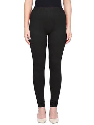 KEX Black Indian Churidar Cotton Casual wear Silm fit churidar legging for women churidar for Girl 4