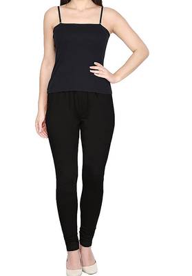 KEX Black Indian Churidar Cotton Casual wear Silm fit churidar legging for women churidar for Girl 5