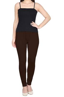 KEX Brown Indian Churidar Cotton Casual wear Silm fit churidar legging for women churidar for Girl 5