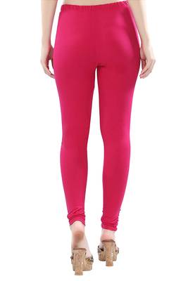 KEX Dark pink Indian Churidar Cotton Casual wear Silm fit churidar legging for women churidar for Girl 2