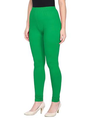 KEX Green Indian Churidar Cotton Casual wear Silm fit churidar legging for women churidar for Girl 1