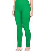 KEX Green Indian Churidar Cotton Casual wear Silm fit churidar legging for women churidar for Girl