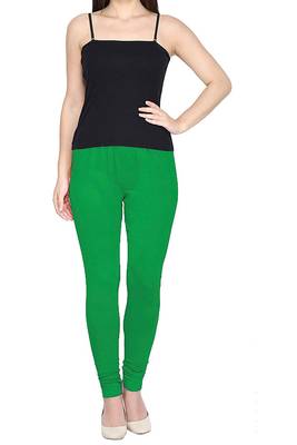 KEX Green Indian Churidar Cotton Casual wear Silm fit churidar legging for women churidar for Girl 5