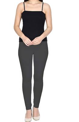 KEX Grey Indian Churidar Cotton Casual wear Silm fit churidar legging for women churidar for Girl 5