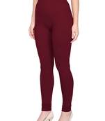 KEX Maroon Indian Churidar Cotton Casual wear Silm fit churidar legging for women churidar for Girl