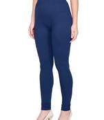 KEX Navy Blue Indian Churidar Cotton Casual wear Silm fit churidar legging for women churidar for Girl