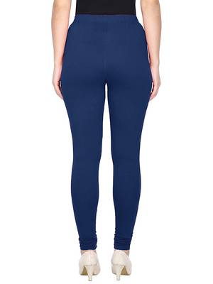 KEX Navy Blue Indian Churidar Cotton Casual wear Silm fit churidar legging for women churidar for Girl 2
