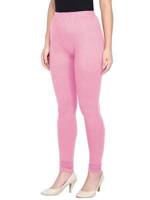KEX Pink Indian Churidar Cotton Casual wear Silm fit churidar legging for women churidar for Girl 1