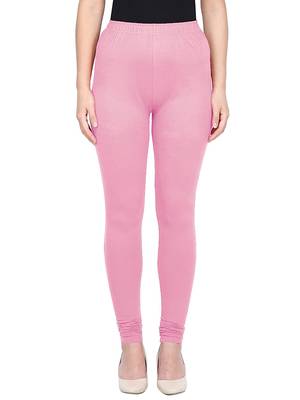 KEX Pink Indian Churidar Cotton Casual wear Silm fit churidar legging for women churidar for Girl 4