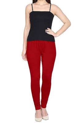 KEX Red Indian Churidar Cotton Casual wear Silm fit churidar legging for women churidar for Girl 5