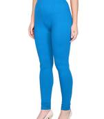 KEX Sky Blue Indian Churidar Cotton Casual wear Silm fit churidar legging for women churidar for Girl