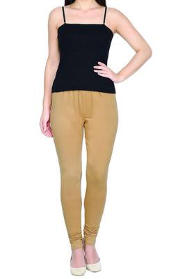 KEX Beige Indian Churidar Cotton Casual wear Silm fit churidar legging for women churidar for Girl 3