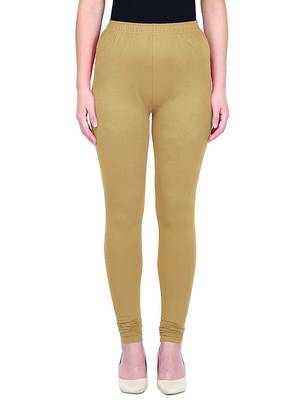 KEX Beige Indian Churidar Cotton Casual wear Silm fit churidar legging for women churidar for Girl 5