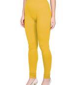 KEX yellow Indian Churidar Cotton Casual wear Silm fit churidar legging for women churidar for Girl
