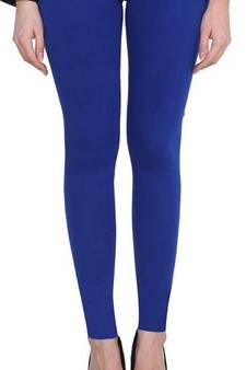 Blue Women's Slim Fit  Cotton Ankle Length Leggings Legging for women Sizes