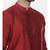 Red Silk Cotton Kurta Set